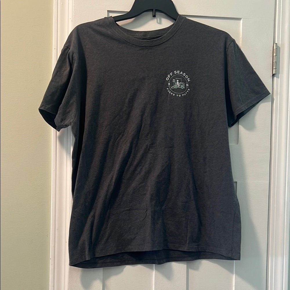 Pure Hockey/OFF SEASON Grey T-Shirt for Men X-LARGE
